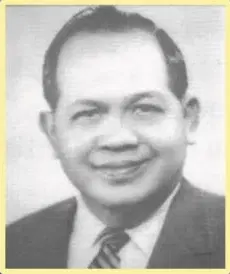 Portrait of Dr. Germancio M. Carreon, PDA President, 1949–1950