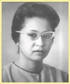 Portrait of Dr. Luz C. Macapapan, PDA President, 1961–1962