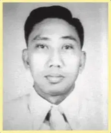 Portrait of Dr. Sofronio P. San Juan, PDA President, 1973–1974