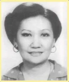 Portrait of Dr. Christina N. Mariano, PDA President, 1984–1985