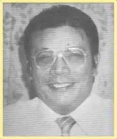 Portrait of Dr. Gaudencio A. Paguia, PDA President, 1987–1988