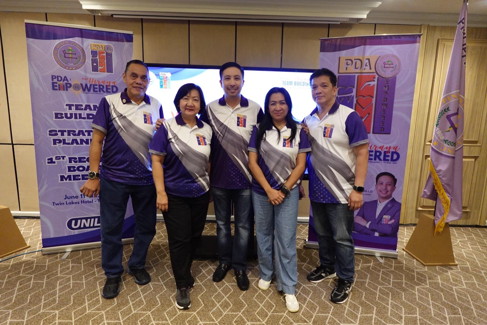 PDA Empowered Batch Hiraya officers group photo, Twin Lakes Hotel, Tagaytay