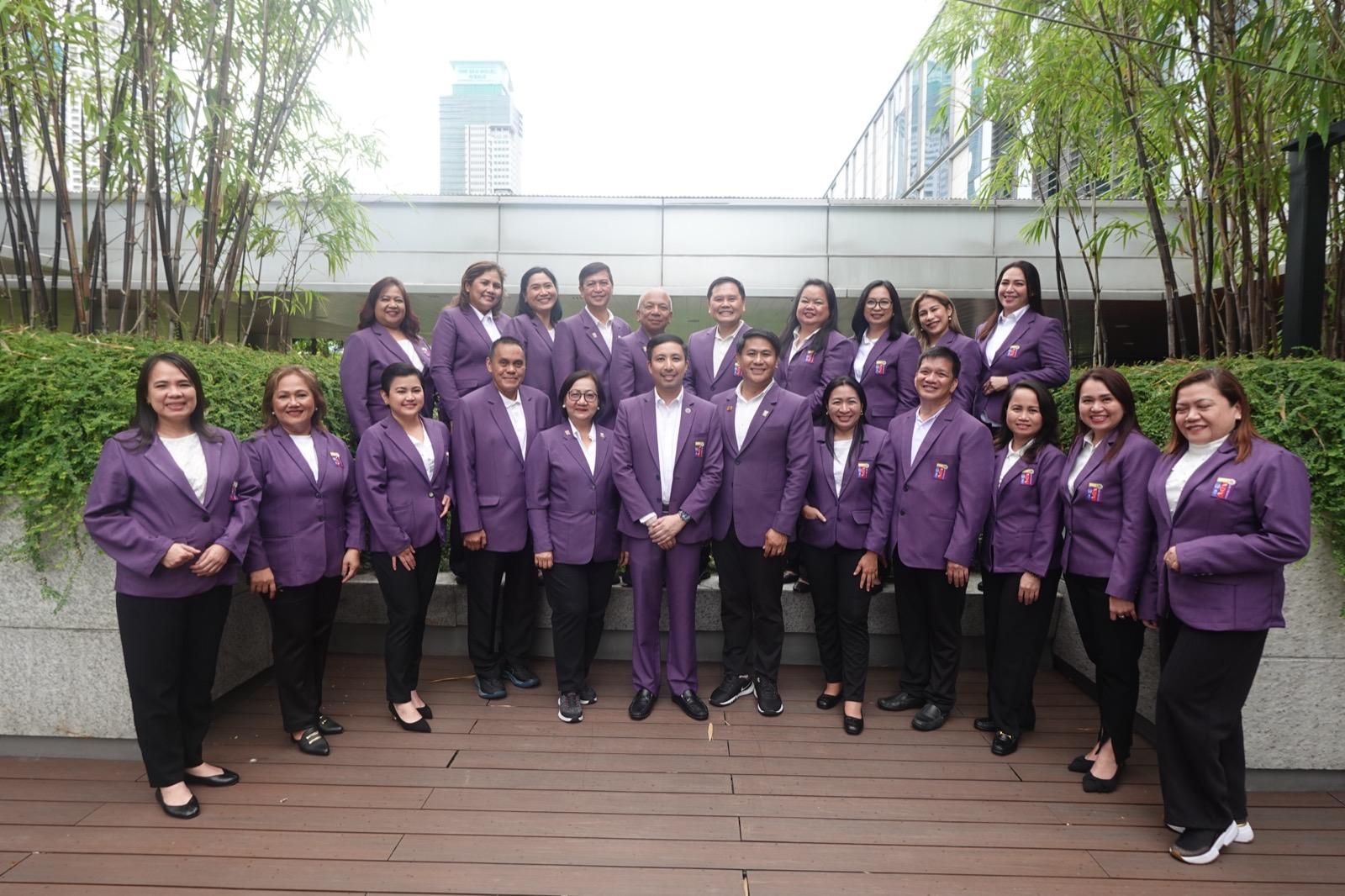 PDA Empowered Batch Hiraya officers group photo