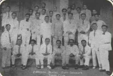 Members of the Pampanga Dental Post-Graduate Study Club in a group photograph