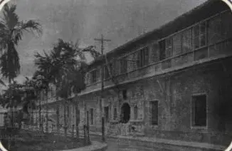 The old University of Sto. Tomas building in Intramuros, Manila